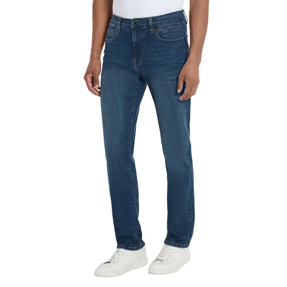 Kenneth Cole Men’s Jean  Straight Fit‎ Stretch Fabric